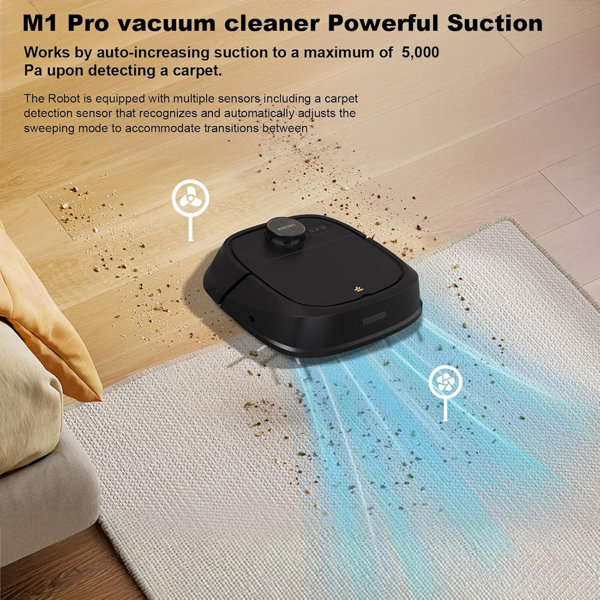 Aristell M1 Pro Robot Vacuum And Mop Lidar Robotic Vacuums Cleaner